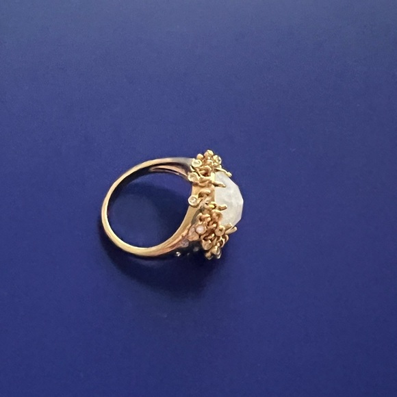 Anthropologie Charming Cocktail Ring Size 6 - Picture 3 of 8